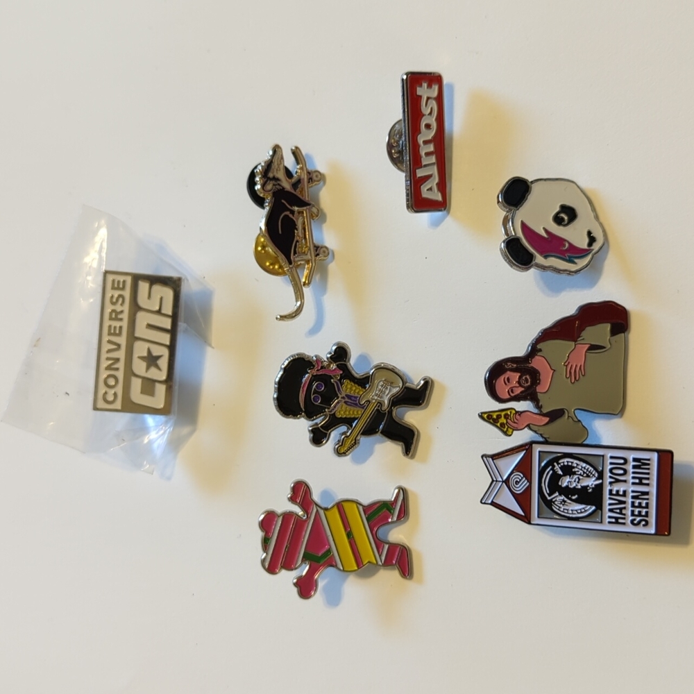 Skateboarding Pins